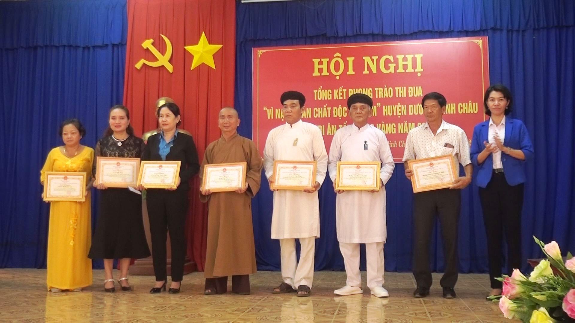 Huyện Dương Minh Châu: Tổng kết công tác Hội Da cam và tri ân những tấm lòng vàng